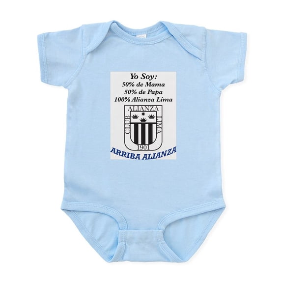 CafePress - Alianza Lima Infant Bodysuit - Baby Light Bodysuit, Size Newborn - 24 Months
