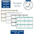 Swiftglimpse 2025 Wall Calendar, 24" X 36" Designer Series, Large