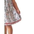 thumbnail image 4 of Modern Moments by Gerber Toddler Girl Wide Strap Summer Dress, Sizes 12M-5T, 4 of 11