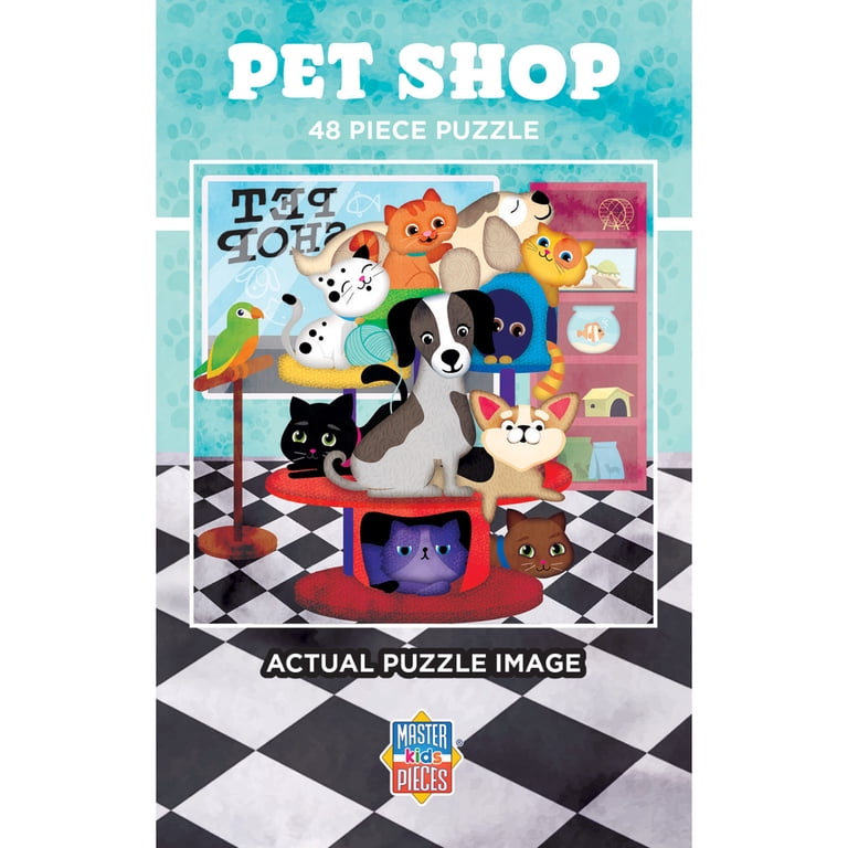 MasterPieces Kids Value Jigsaw Puzzle - Pet Shop 48 Pieces