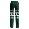 thumbnail image 5 of Domuza Men's St Patricks Day Pajamas Pants Shamrock Graphics Stretch Waist Drawstring Pj Pants Loose Fit Soft Lounge Sleepwear with Pockets Mint Green XL, 5 of 5