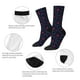 thumbnail image 4 of Balery Christmas Deer Calcetas Largas con Estampado para Hombre y Mujer – Suaves y Transpirables, Talla Única (US 5-11), 4 of 6
