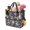 Pioneer Flower Floral, variant on Garden Tool Bag,Pioneer Flower Floral Print Pattern Garden Tool Organizer,Garden Gifts,Waterproof Multi-Pocket Garden Tool Storage 11.8x5.5x11.4 Inch(Tools NOT Included)