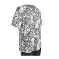 thumbnail image 3 of Pijama George Talla EG Combinada Estampado Palmeras Negro, 3 of 4