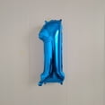 thumbnail image 2 of Globos de helio de aluminio de 32 pulgadas, de feliz cumpleaños decoración de fiesta, figuras grandes, números 10, 20, 30, 40, 50, 60 y 70（number-8, 2 of 5