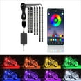 thumbnail image 5 of Motorcycle Lights under $5! Xqxayjr Motorcycle LED Light Kit, Flexible Waterproof Neon Strip Lights, 12V RGB Underglow Lights for Bike ATV, 5 of 5