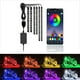 thumbnail image 5 of Kit de luces LED para motocicleta - Tira de neón flexible e impermeable con control por app, 8 colores, 16 modos, IP68, 12V para motocicletas y bicicletas, 5 of 5