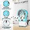 thumbnail image 3 of Conditeur Mobile, Mini Conditeur avec Réservoir de 500 ml, Funct, 3 of 4
