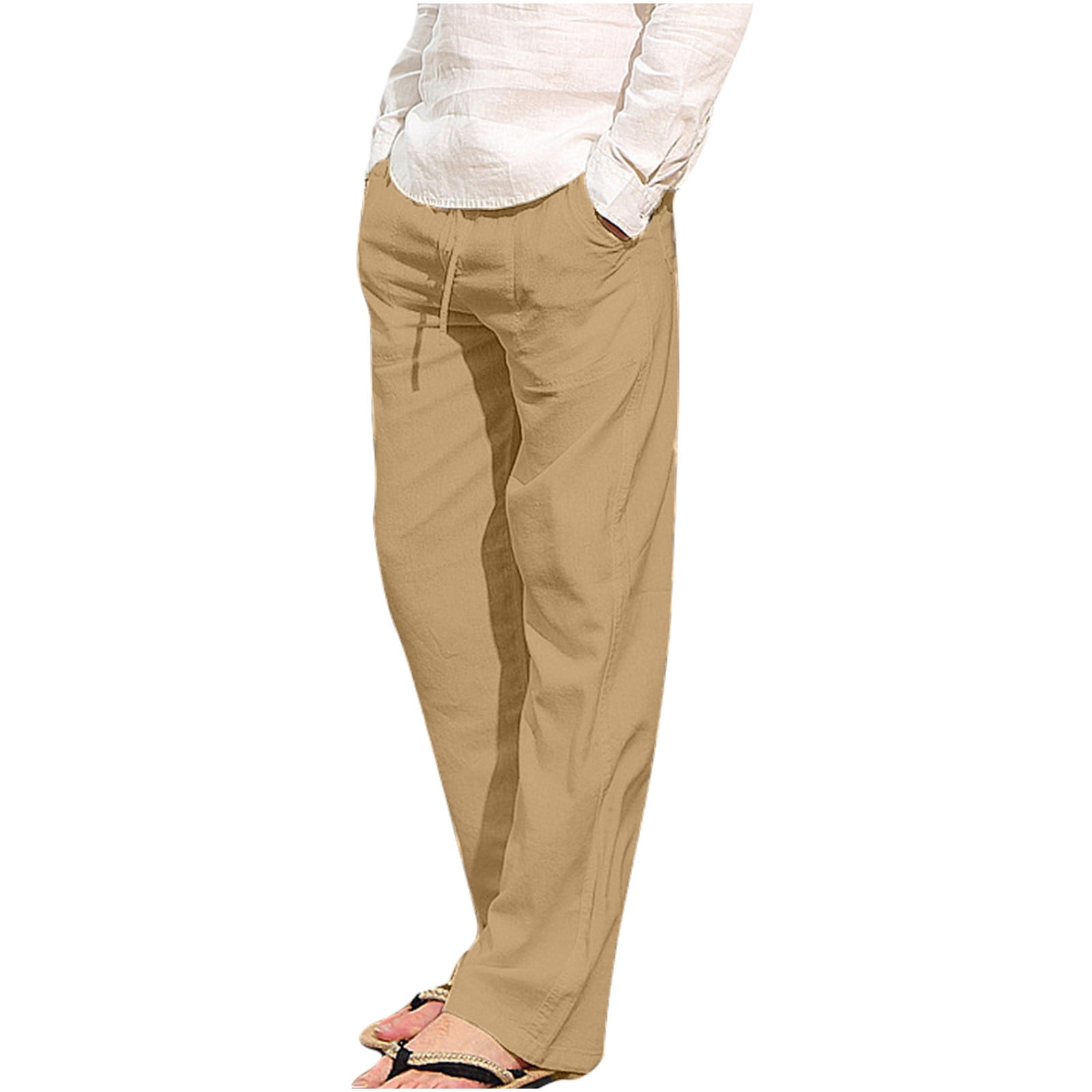 KIHOUT Men And Women Comfortable Printed High Waist Leisure Pants  Sweatpants Pants 