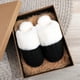 thumbnail image 5 of Xucatan Women's Plush Winter Slippers with Cute Decorations Cozy Fleece-Lined Indoor House Shoes, Non-Slip Comfortable Casual Flat Slides for Women Gift, 5 of 6
