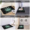 thumbnail image 6 of Hemp Leaf Doormat Bathroom Printed Polyeste Kitchen Home Mat Cool Weed Anti-slip Floor Rug Door Mat Area Rugs, 6 of 6