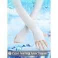 thumbnail image 5 of LAVA 5 Pairs UV Sun Protection Arm Sleeves for Women Men Cooling Compression Sleeve Arm Covers for Sports Volleyball Golf Driving Cycling Football Baseball Black, 5 of 8