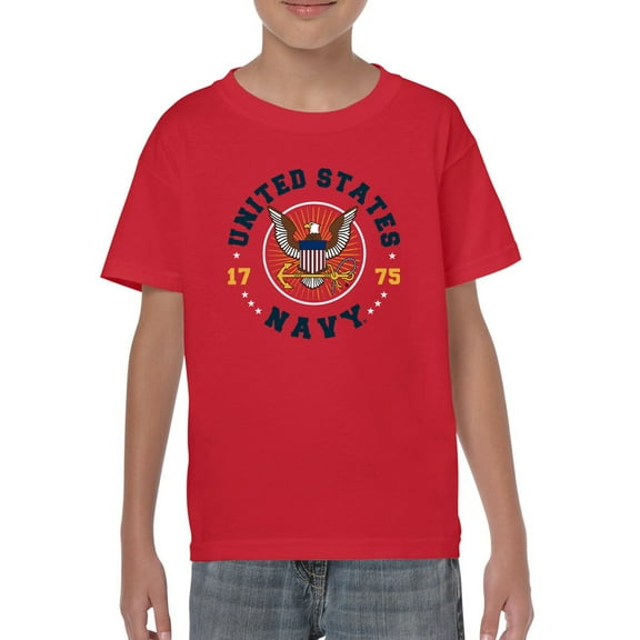 United States Navy T-Shirt Juniors -Navy Designs,  Medium