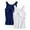 Dark Blue, variant on 2 Pcs Tank Tops for Women Built in Bra Camisole with Built-in Bra Workout Camisole Basic Outer Tank Tops Office Casual Sleeveless Tops Basic Tank Tops Chic Sleeveless Blouseees