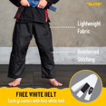 thumbnail image 4 of Kimono Infantil de BJJ Elite Sports IBJJF Ultra Ligero con Cinturón, 4 of 6