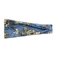 thumbnail image 1 of Bandeau Bleu Boho pour Femmes Mode Grand Bandeau Yoga Accessoires Cheveux, 1 of 2