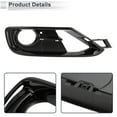 thumbnail image 4 of 1pc Rejilla de luz antiniebla frontal derecha para BMW F30 F31 2011-2018 No.51117300740 ABS Negro, 4 of 7