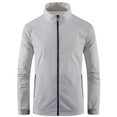 thumbnail image 1 of Qtocio Men's Long Sleeve Casual Shirts,Stand Collar Sun Protection Shirt Lightweight Breathable Jacket, 1 of 4
