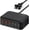 B-Black, variant on USB C Fast Charger, 100W GaN 6 Port Type C Charging Station Hub Block Cube