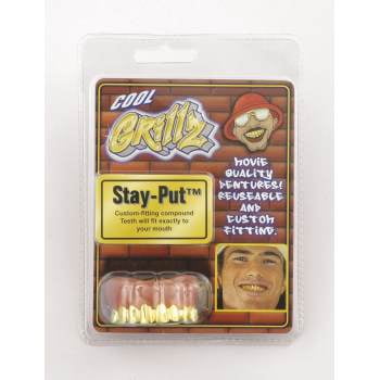 Forum Novelties Grillz Teeth Gold Forum Novelties Grillz Teeth Gold