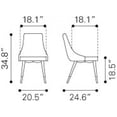 thumbnail image 4 of Silla de Comedor Kessa Muebles Piccolo, 4 of 4