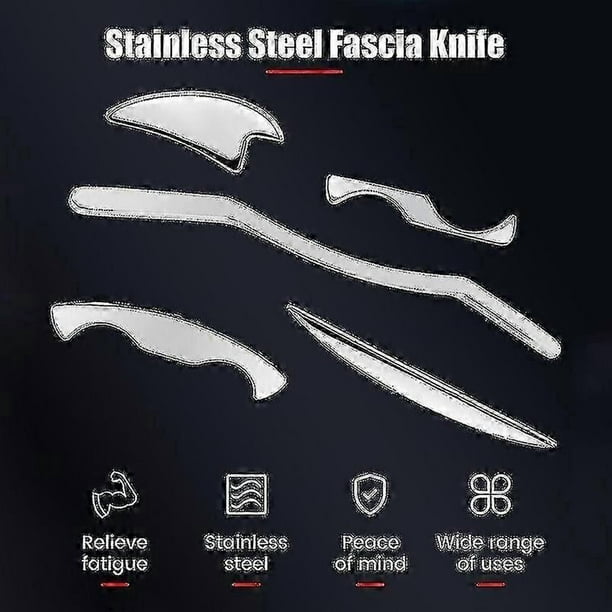 Stainless Steel Iastm Therapy Massage Tools Tissue Fascia Recovery Muscle Mssager Guasha Scraping Gua Sha Board Scraper Relax Boris