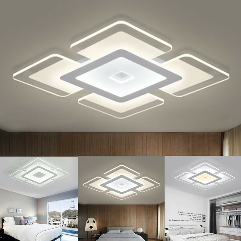 LED Ceiling Lights Square Panel Down Light Bedroom Living Room Kitchen Wall Lamp
