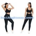 thumbnail image 2 of Aiyino Women's High Waist Yoga Pants Tummy Control Slimming Booty Leggings Workout Running Butt Lift Tights, 2 of 4