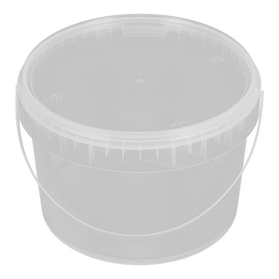 MLINS Water Food Bucket with Lid Handle Reusable Water Container Portable Water Bucket
