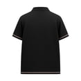 thumbnail image 6 of SOOMLON Dress Shirts for Men Short Sleeve Big and Tall Button Lapel Shirt Cooling Stretchy Pullover Travel Work Wear, 6 of 6