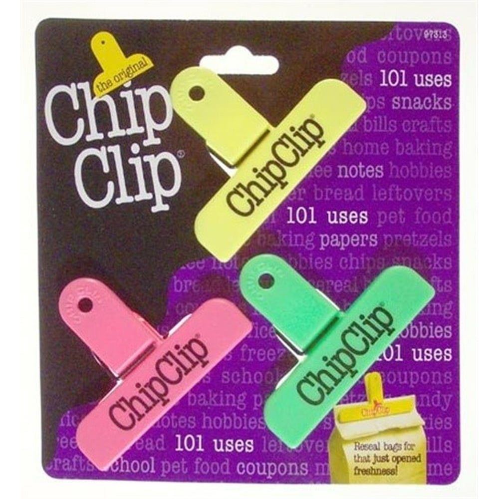 Chip Clip 97313 3 Bright Chip Clip 3 Count