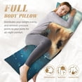thumbnail image 3 of KLL Ultra Soft Microfiber Body Pillow Cover/Pillowcases 20"x54" with Hidden Zipper Closure-Cute Swimming Guinea Pig, 3 of 5