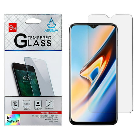 OnePlus 6T Shockproof Tempered Glass LCD Screen Protector Guard Clear for OnePlus 6T (2018 Model)