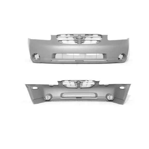 New Aftermarket  Unpainted Front Bumper Cover Replaces 620222Y925 fits 2000-2001 Nissan Maxima