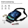 thumbnail image 7 of HELLHERO Mystic Blue Rose Galaxy Crossbody Bags Polyester with Zipper Closed Women Crossbody Bag for Daily Use, 7 of 7
