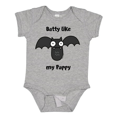 

Inktastic Batty Like My Pappy Gift Baby Boy or Baby Girl Bodysuit