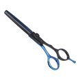 thumbnail image 4 of Tijeras para cortar cabello, tijeras para adelgazar, salón profesional de 6,0 pulgadas, tijeras de corte de pelo con borde de afeitar, 4 of 8