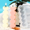 thumbnail image 4 of Molde de vela de silicona de corazón 3D, molde de jabón para manualidades DIY, fabricación de velas de aromaterapia, suministros de molde de fundición Macarena Molde para hacer velas, 4 of 8