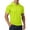 Yellow, variant on ZVNAΖH Men's Mesh Hooded Short Sleeve T-Shirt, Breathable Quick Dry Athletic Top for Workout, S-3XL