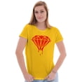 thumbnail image 5 of Diamond Dripping Fashionable Girly Women's T Shirt Ladies Tee Brisco Brands 3X, 5 of 6