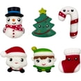 thumbnail image 1 of 6 Pack Big Size Christmas Mochi Squishy Toys, 1 of 5