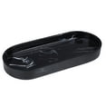 thumbnail image 6 of LABSERRON Elegant Rectangular Black Resin Tray for Bathroom Accessories Storage 1Set 9.9x4.4in, 6 of 8