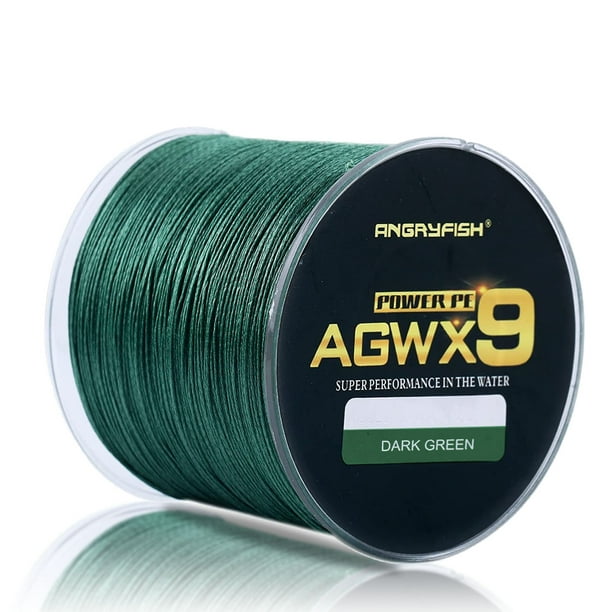 Agwx9 500m Pe Fishing Line Super Strong Wear-resistant Lure Braided Line  Fishing Tackle Tools