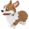thumbnail image 1 of Micro Dog Building Blocks Pet Mini Building Toy Bricks for kids,3274 Pieces KLJM-02 (Big Corgi), 1 of 4