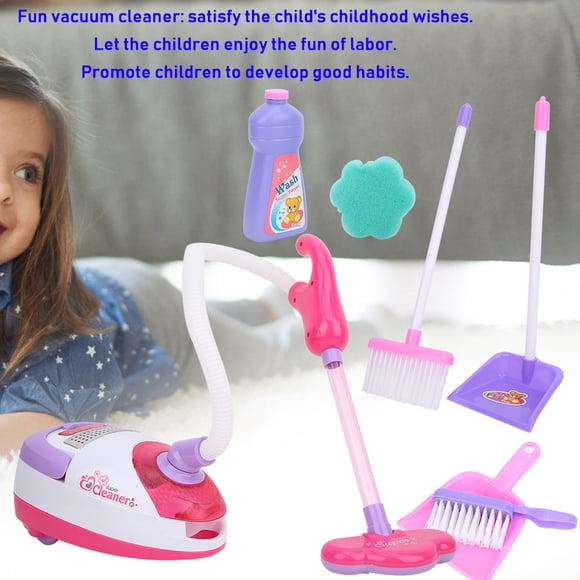 JUEGO DE HERRAMENTAS DE LIMPIZA DE ASPIRADORA ELÍCRICA DE SIMULACIO PARA NIños, Electrodoméstico, Juguete