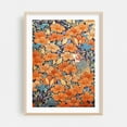 thumbnail image 2 of Neko and Orange Flowers - Illustration Floral Cat Pattern Botanical Nature Surrealism Unframed Wall Art Print 20 x 28 inches, 2 of 16