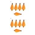 thumbnail image 4 of QualitChoice Ensemble Bobeur de Pêche en Mousse Ensemble Bobeur de Pêche Réutilisable Liège de Lancer Accessoires de Pêche de Plein Air Kit de Bouées Rouge 5 Pcs Grosse Goutte d'Eau 2Ensemble, 4 of 6