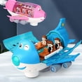 thumbnail image 3 of Children Stunt Electric Airliner Toy with Light Effects Rotating Super Trick Gift for Kids Children, 3 of 5