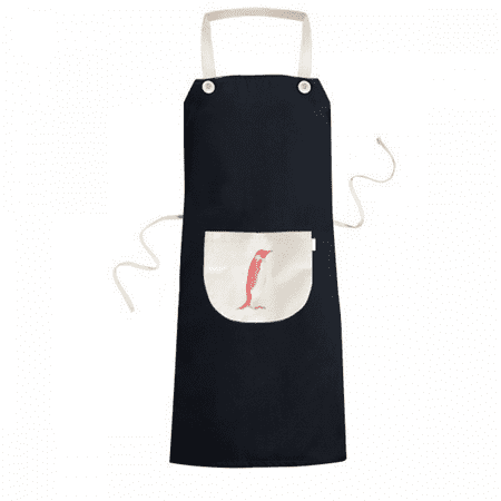 

IUCN Endangered Animals Red Emperor Penguin Apron Bib Sarong Cooking Baking Kitchen Pocket Pinafore