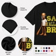 thumbnail image 5 of Say Wallahi Bro Graphic T-Shirt, Unisex Classic Fit Cotton Tee, 5 of 7